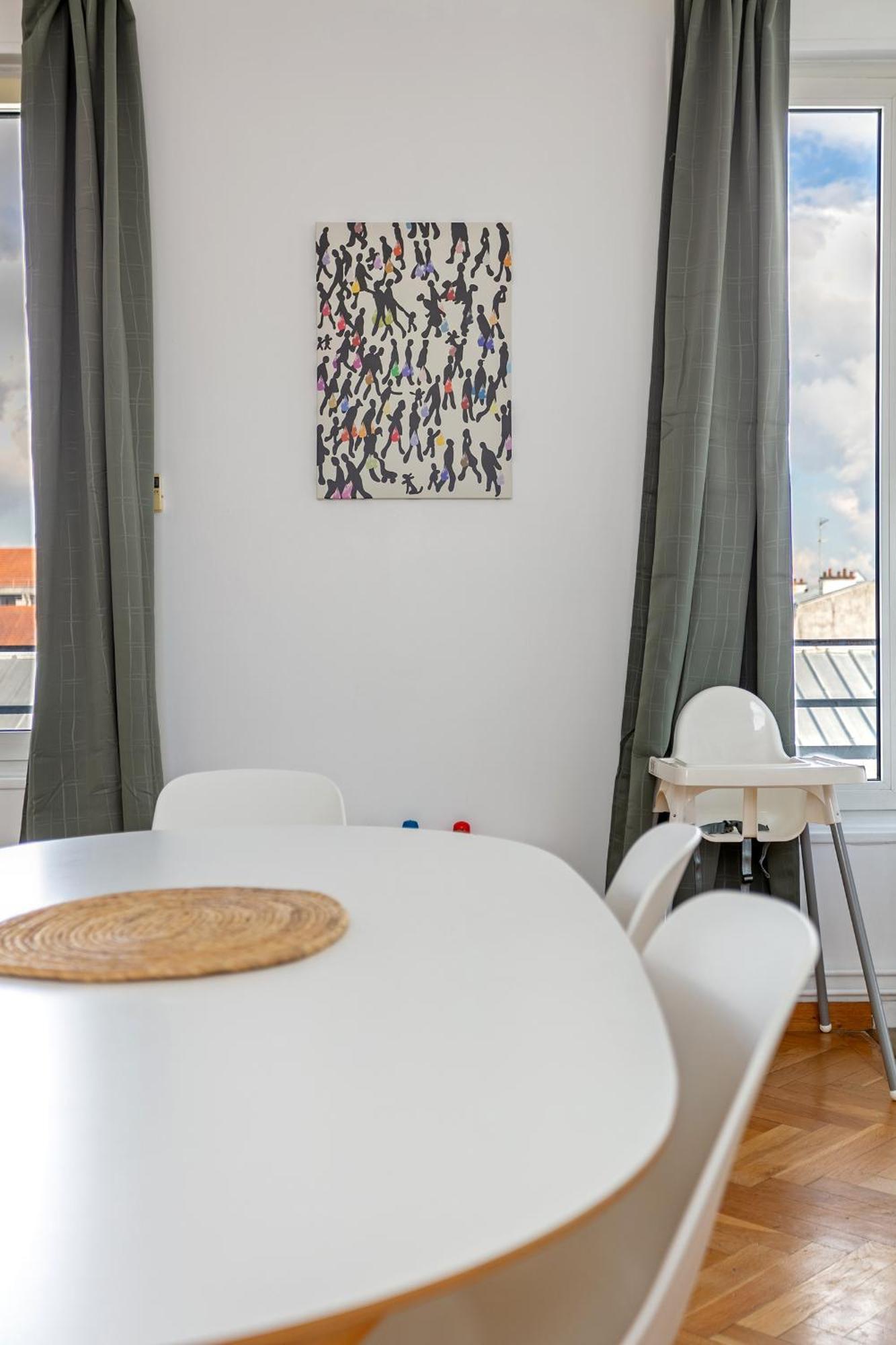Apartmán Parisian Penthouse With Large Terrasse Pierrefitte-sur-Seine Exteriér fotografie