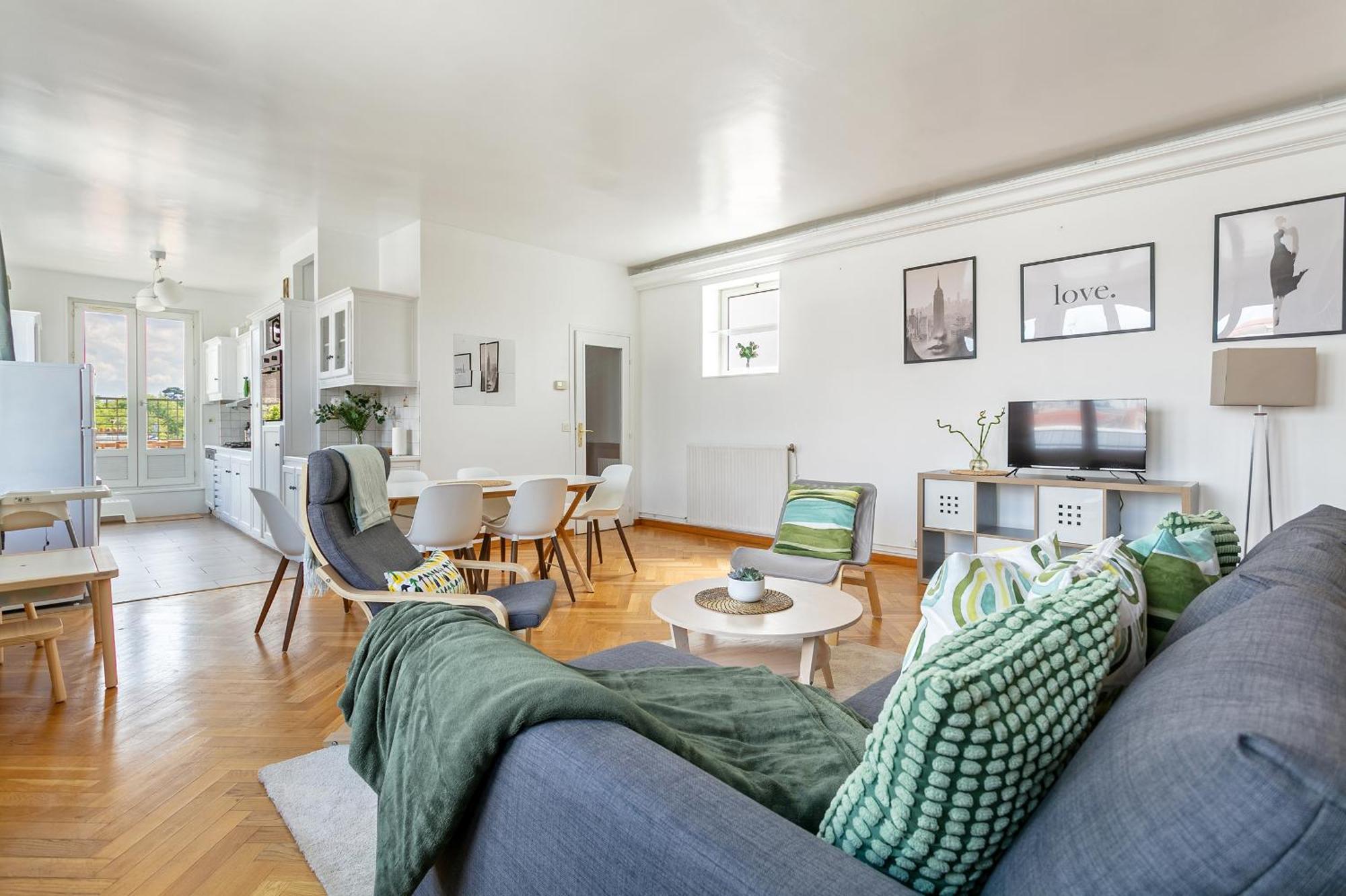 Apartmán Parisian Penthouse With Large Terrasse Pierrefitte-sur-Seine Exteriér fotografie